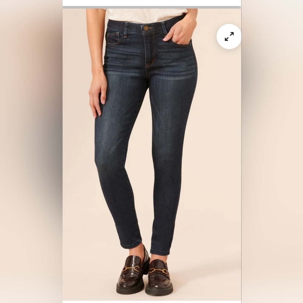 Democracy Absolution High Rise Skinny Jeans - Dark Blue